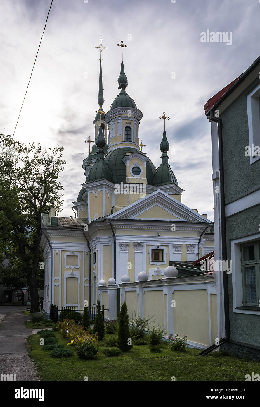 St. Catherine`s Church in Parnu, Estonia Stock Photo